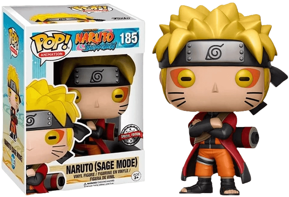 Funko Pop!  Animation: Naruto Shippuden - Naruto Sage Mode (Exc)  for sale in Egypt from Games2Egypt