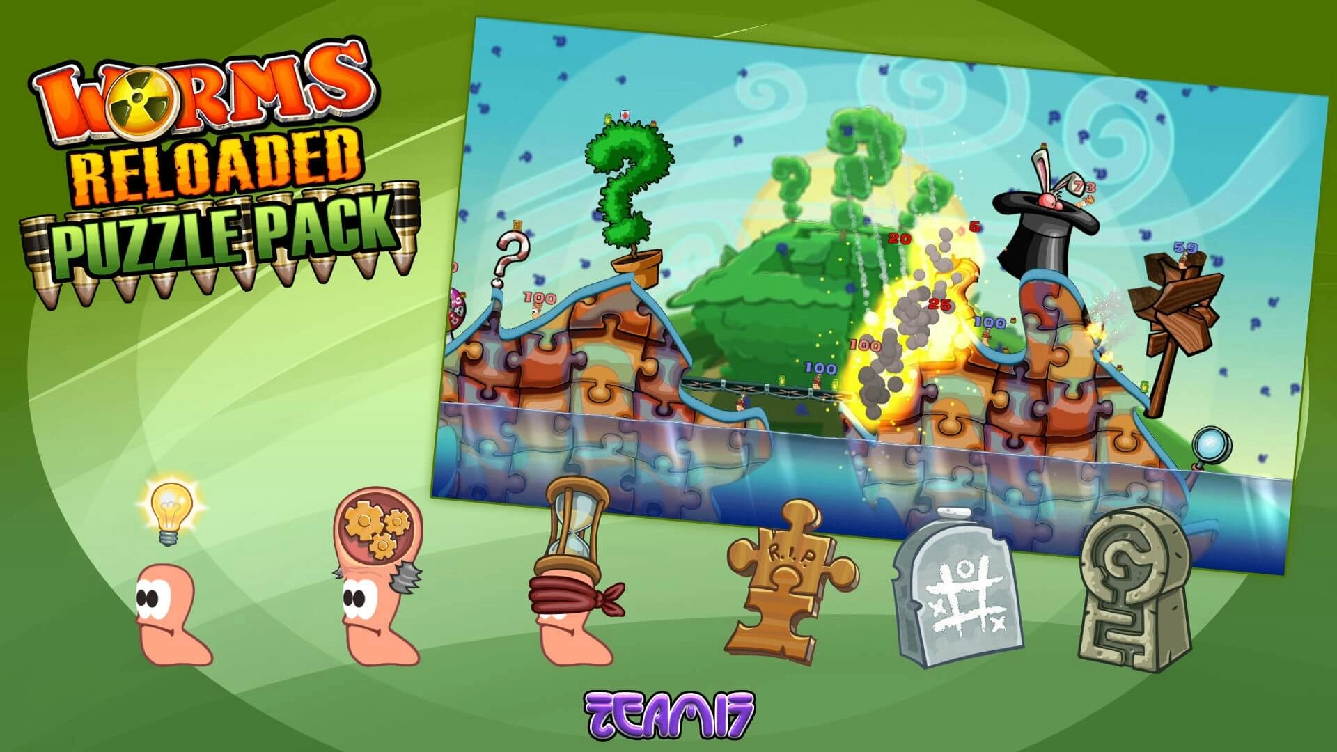 Worms Reloaded - Puzzle Pack  for sale in Egypt from Games2Egypt