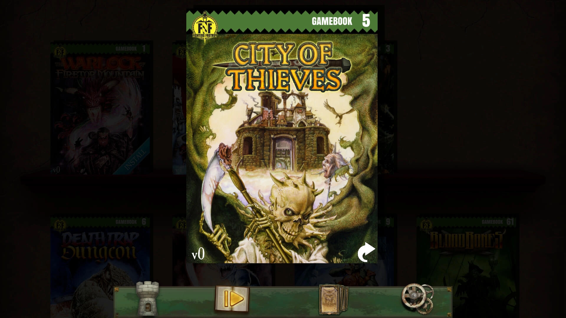 City of Thieves (Fighting Fantasy Classics)  for sale in Egypt from Games2Egypt