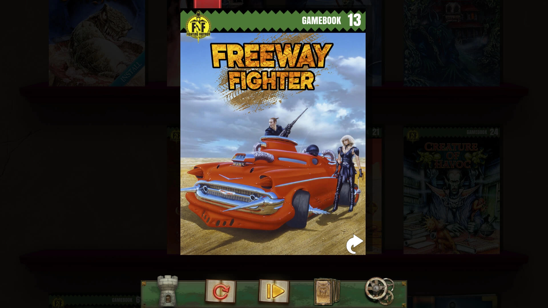 Freeway Fighter (Fighting Fantasy Classics)  for sale in Egypt from Games2Egypt