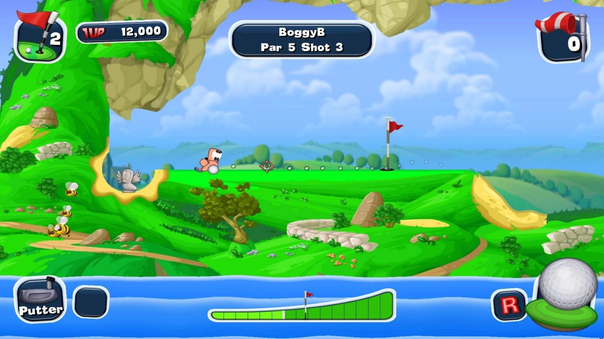 Worms Crazy Golf  for sale in Egypt from Games2Egypt