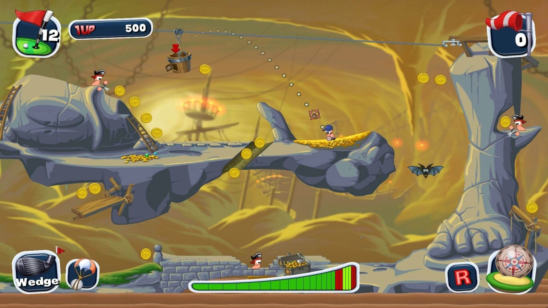 Worms Crazy Golf  for sale in Egypt from Games2Egypt