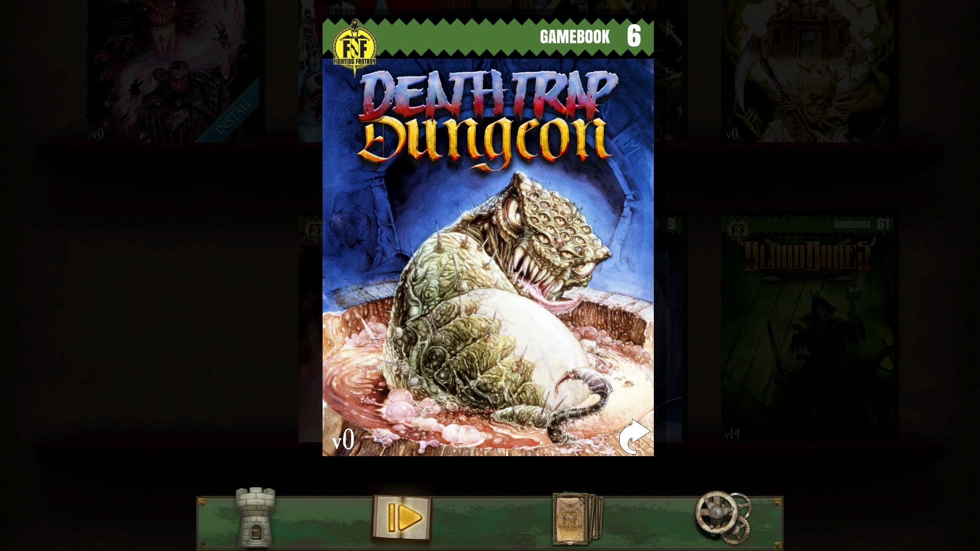 Deathtrap Dungeon (Fighting Fantasy Classics)  for sale in Egypt from Games2Egypt