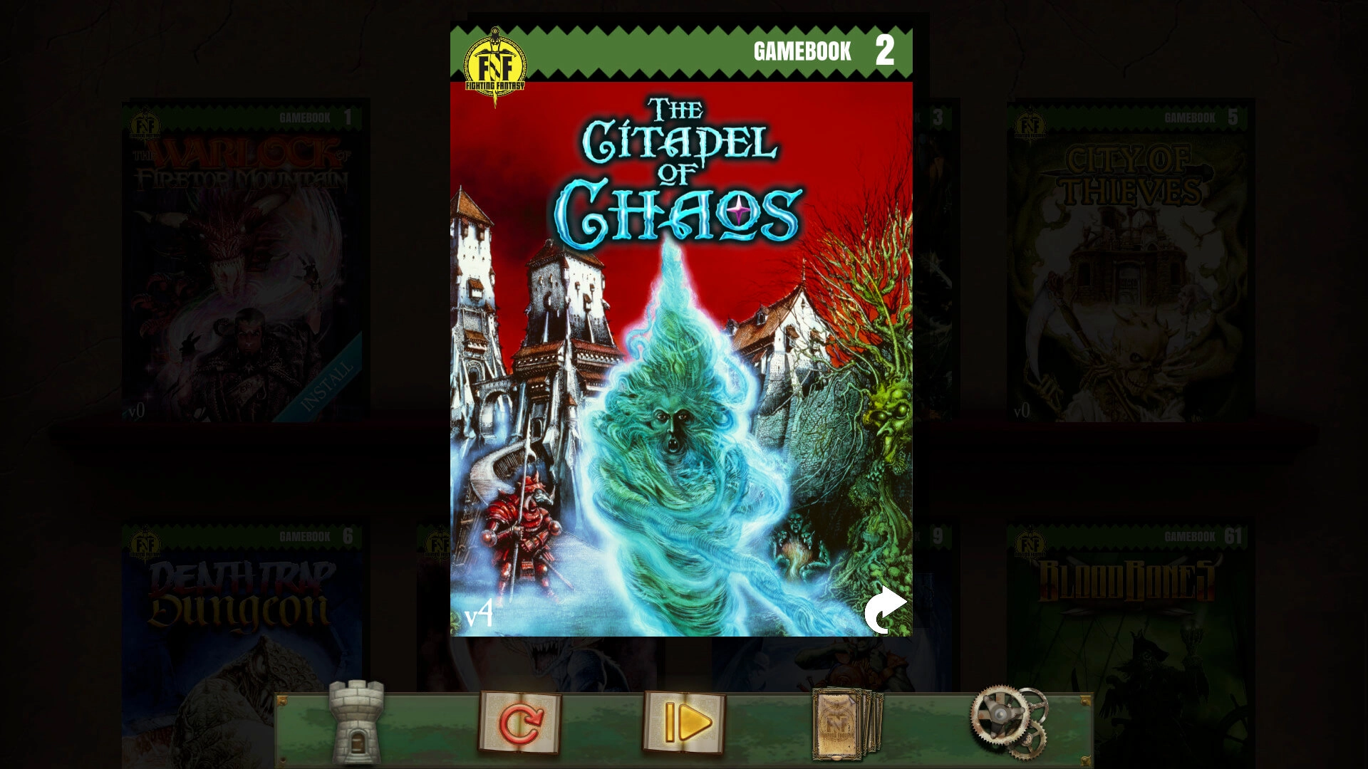 Citadel of Chaos (Fighting Fantasy Classics)  for sale in Egypt from Games2Egypt