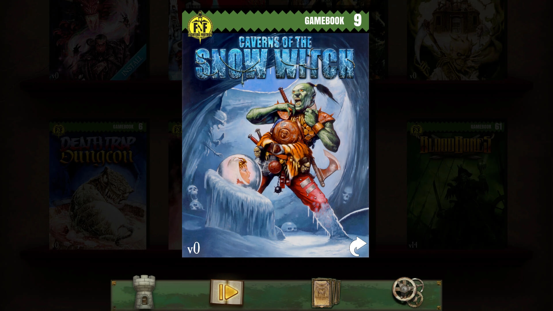 Caverns of the Snow Witch (Fighting Fantasy Classics)  for sale in Egypt from Games2Egypt