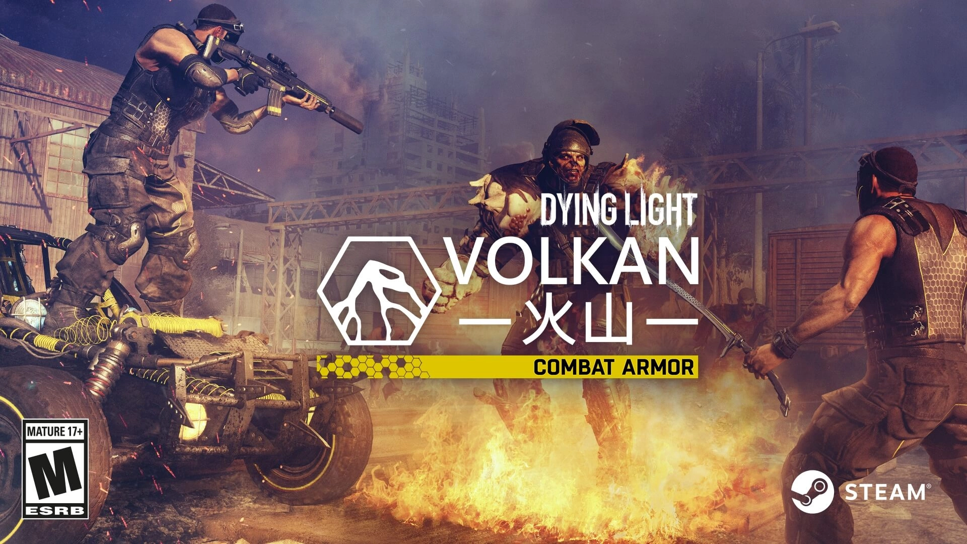 Dying Light - Volkan Combat Armor Bundle  for sale in Egypt from Games2Egypt