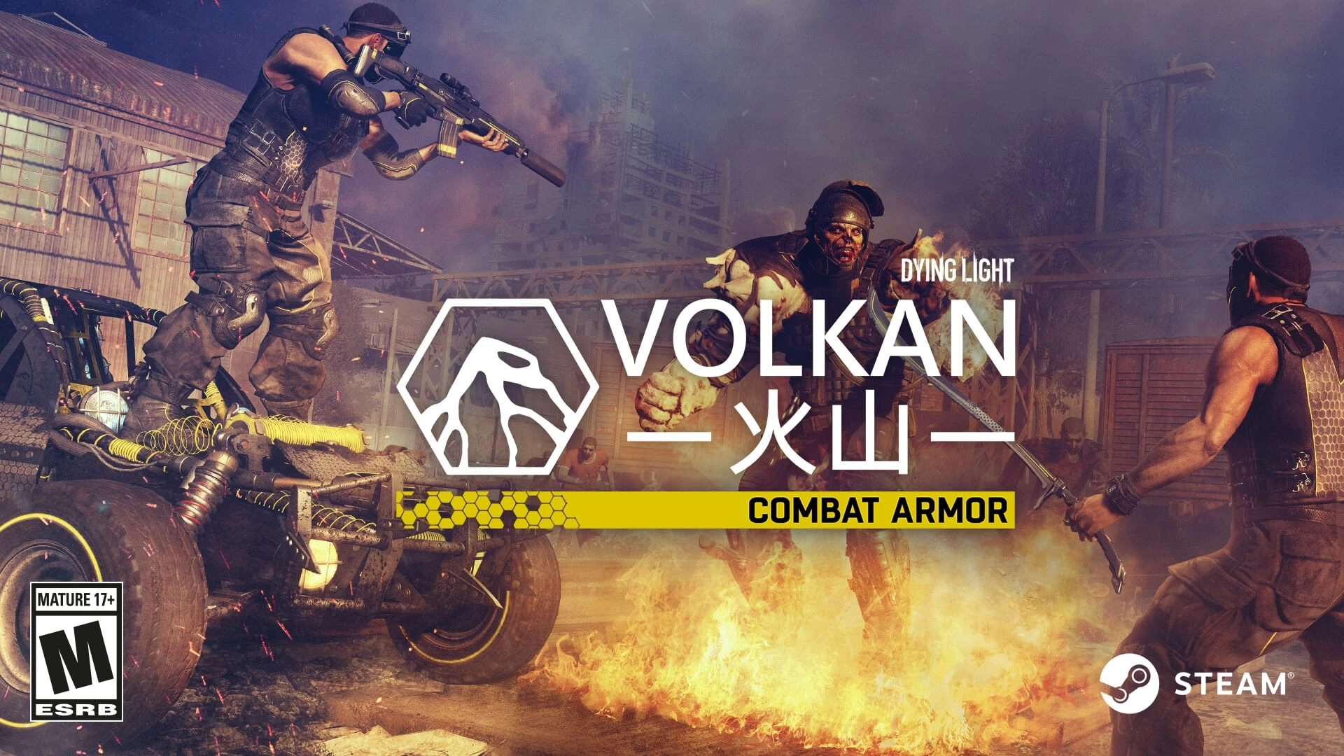 Dying Light - Volkan Combat Armor Bundle  for sale in Egypt from Games2Egypt