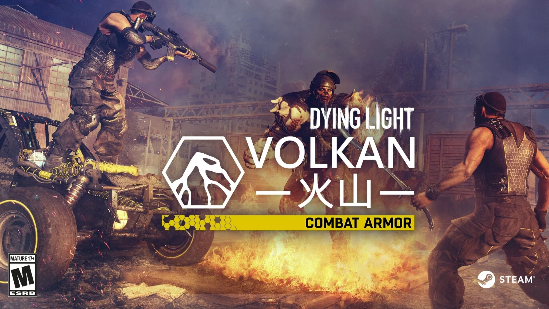 Dying Light - Volkan Combat Armor Bundle  for sale in Egypt from Games2Egypt