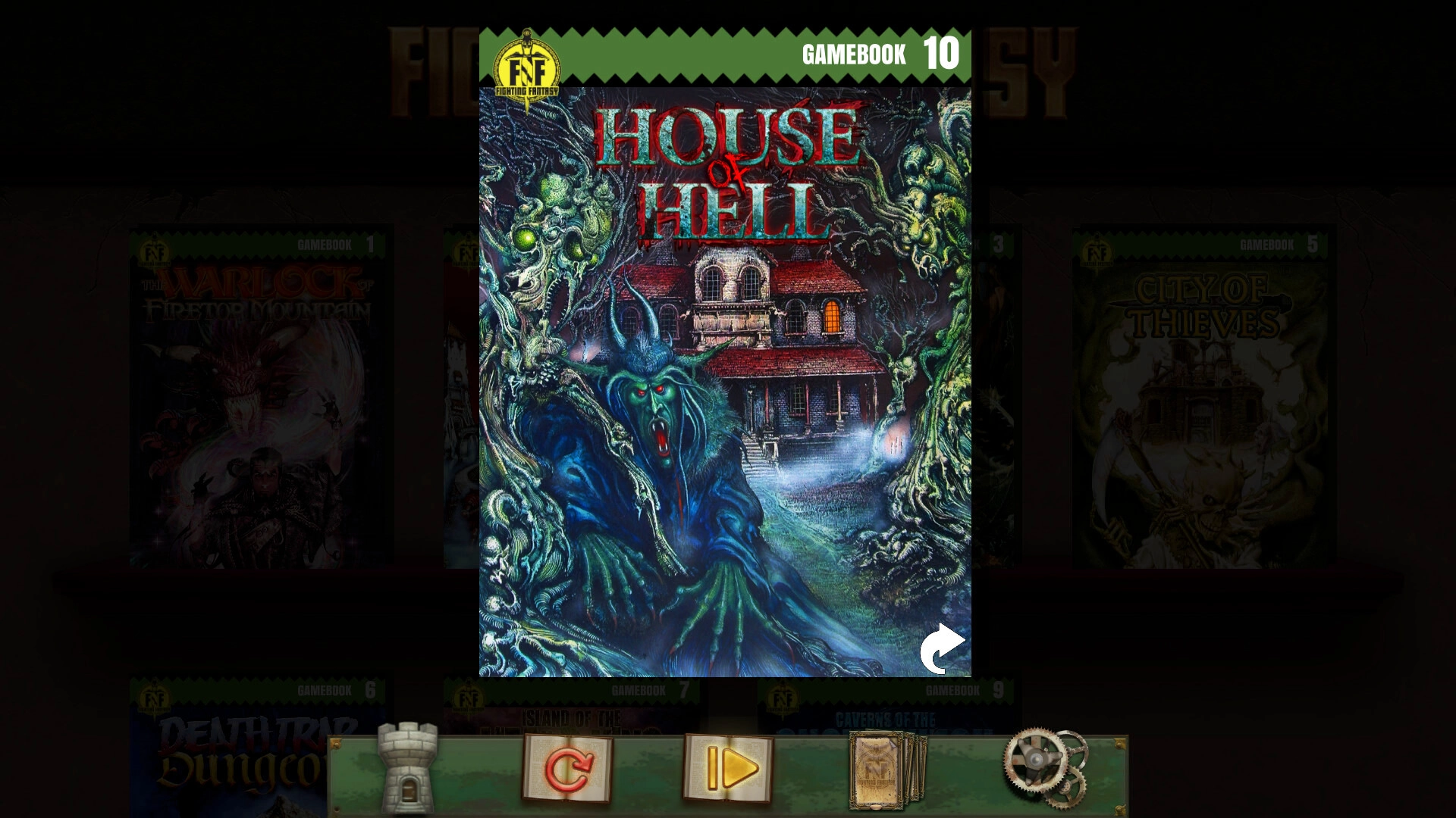 House of Hell (Fighting Fantasy Classics)  for sale in Egypt from Games2Egypt