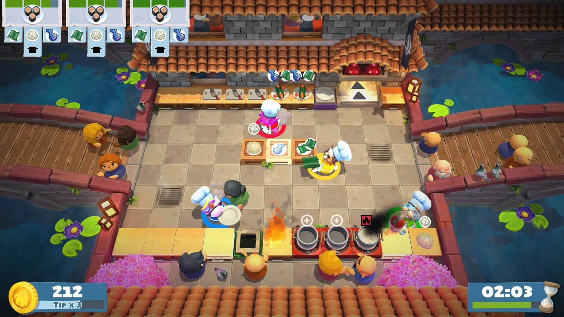 Overcooked! 2  for sale in Egypt from Games2Egypt