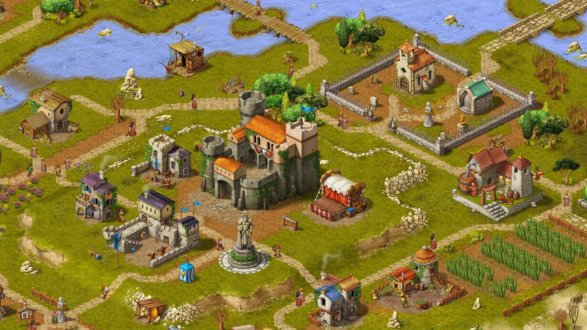 Townsmen - A Kingdom Rebuilt: The Seaside Empire  for sale in Egypt from Games2Egypt