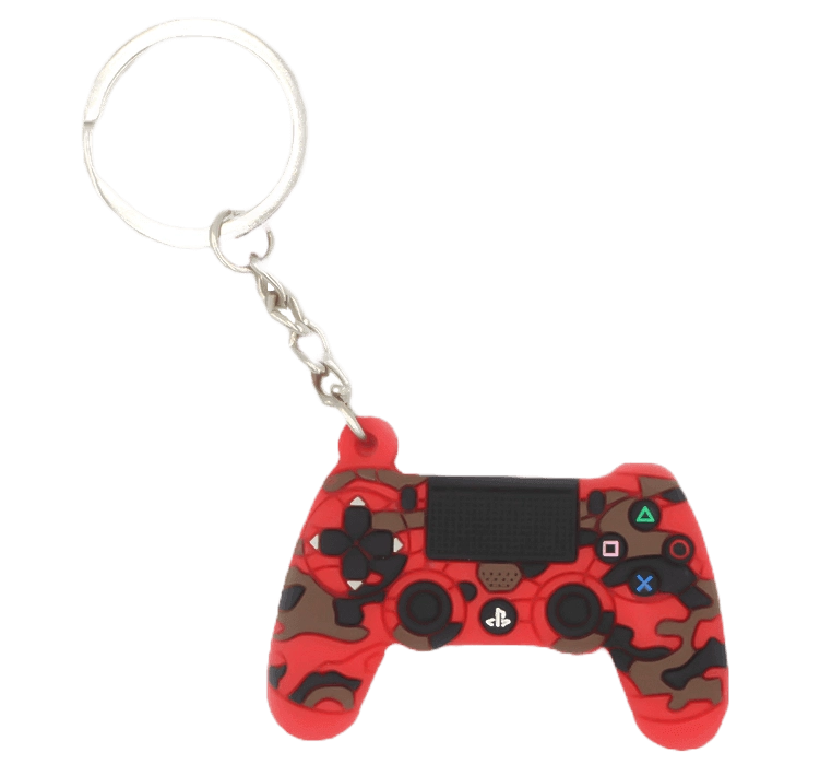 Keychain Medal PS4 Controller - Red Camou  for sale in Egypt from Games2Egypt