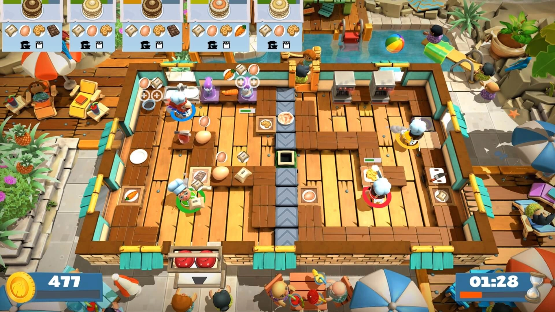 Overcooked! 2 - Surf 'n' Turf  for sale in Egypt from Games2Egypt