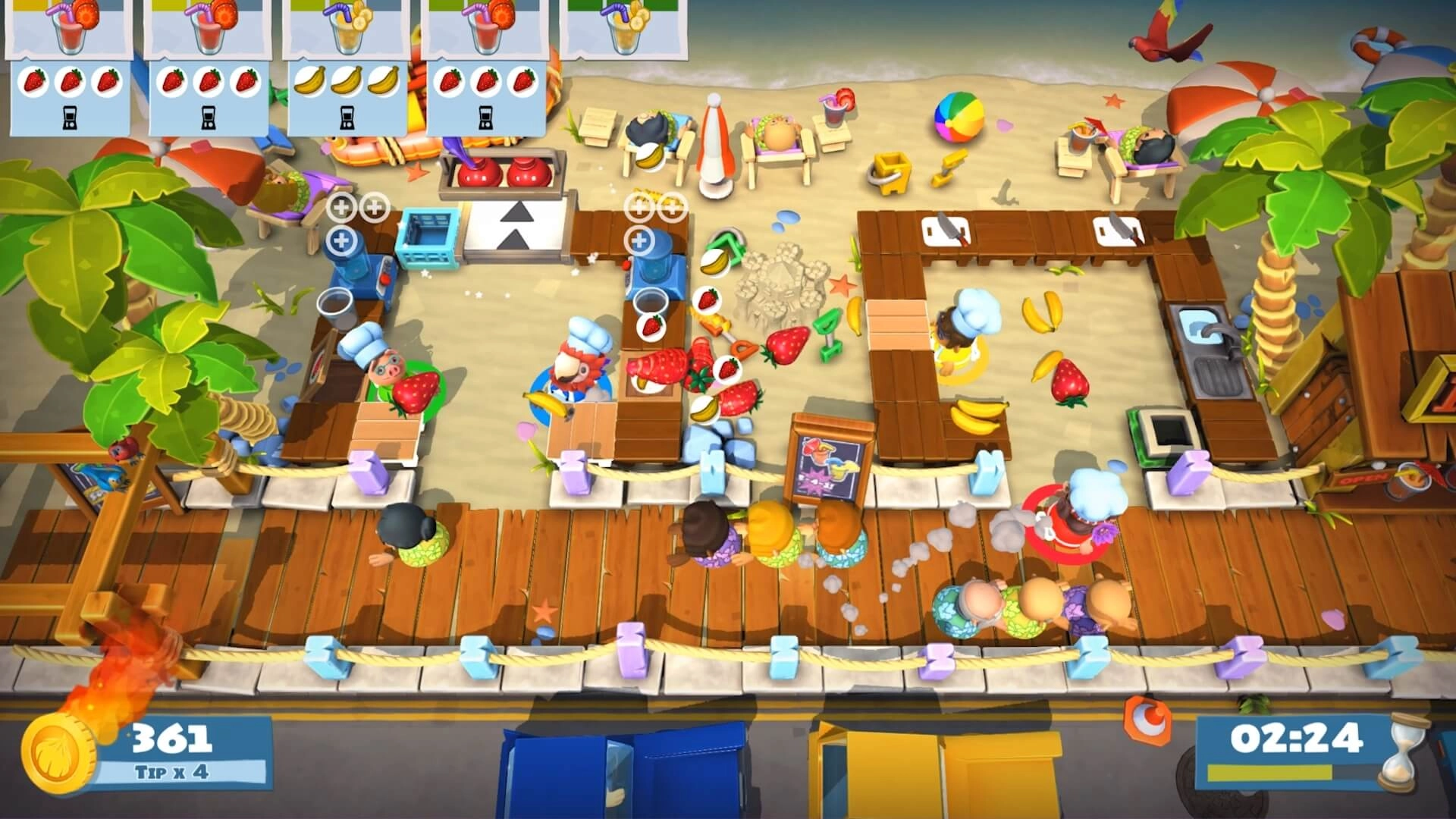 Overcooked! 2 - Surf 'n' Turf  for sale in Egypt from Games2Egypt