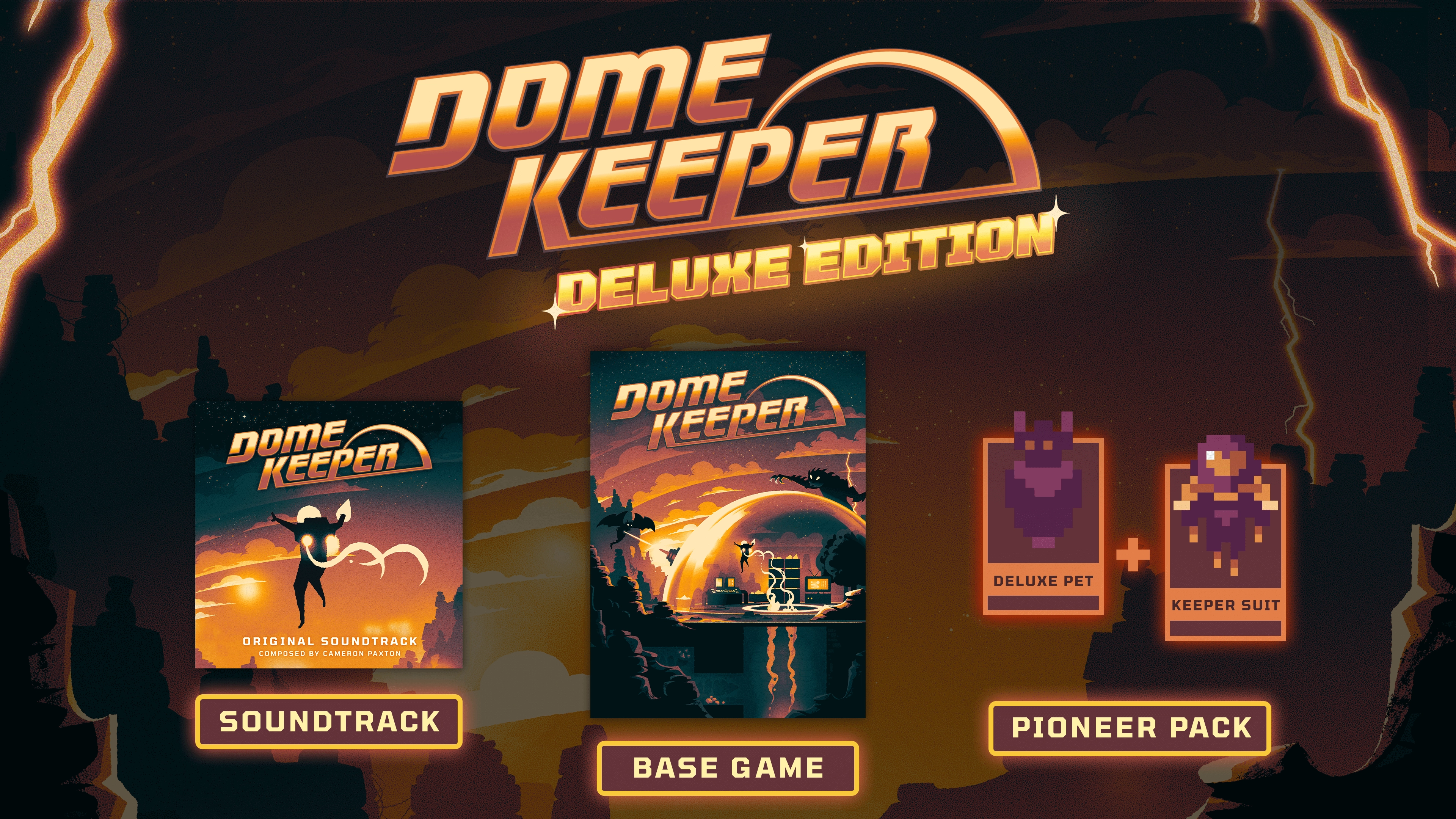 Dome Keeper Deluxe Edition  for sale in Egypt from Games2Egypt