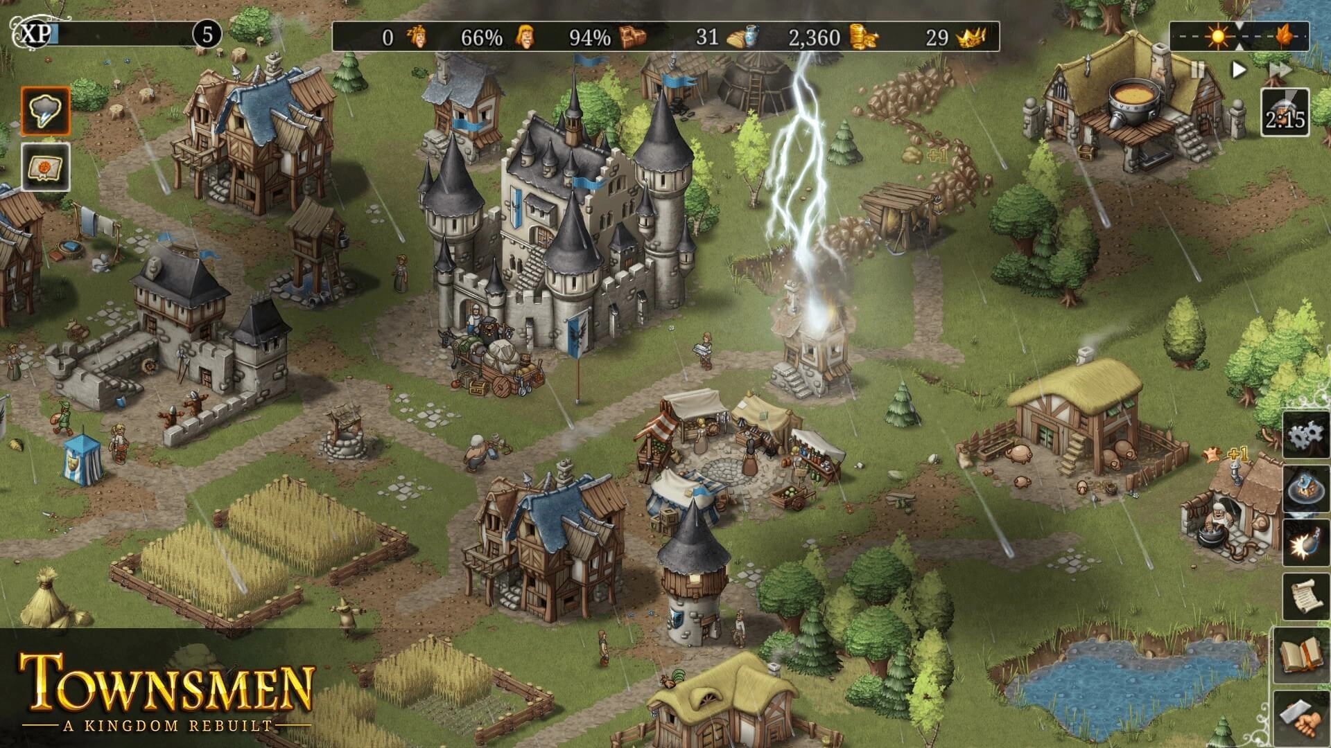 Townsmen - A Kingdom Rebuilt  for sale in Egypt from Games2Egypt