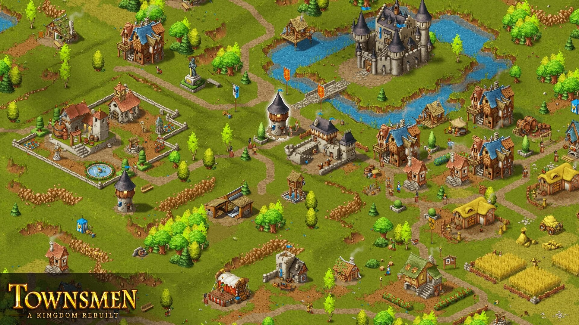 Townsmen - A Kingdom Rebuilt  for sale in Egypt from Games2Egypt