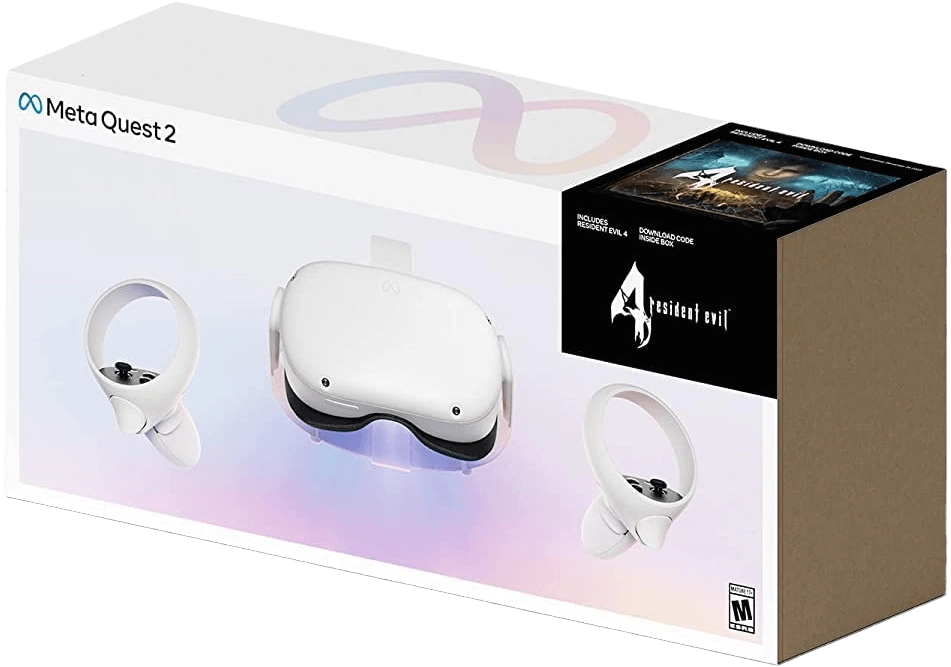 Oculus Quest 2 Console Bundle with Resident Evil 4 - 128GB   for sale in Egypt from Games2Egypt