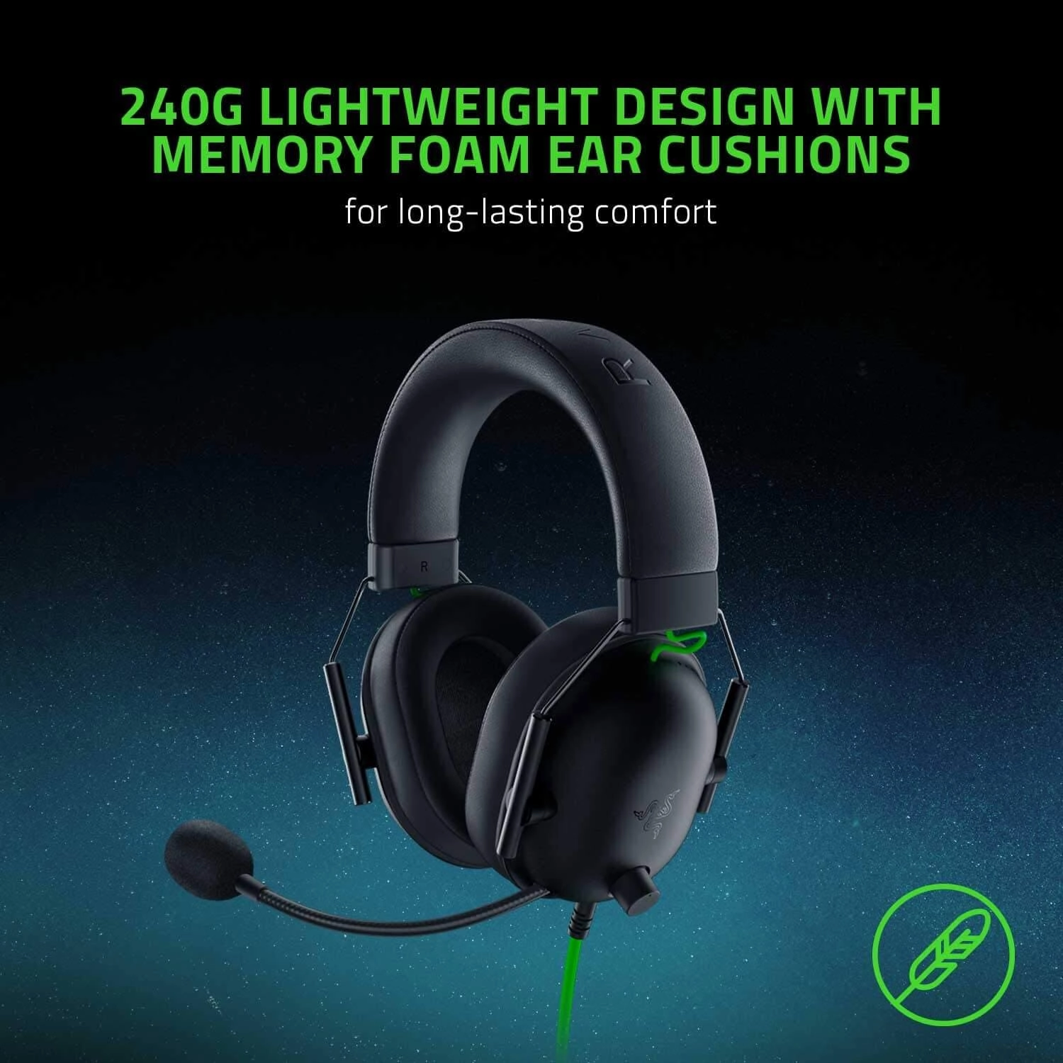 Razer BlackShark V2 X Wired Gaming Headphone - Open Sealed  for sale in Egypt from Games2Egypt