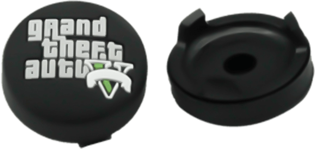 GTA V: Grand Theft Auto 5 Analog Freek and Grips for PS5 & PS4 - Black