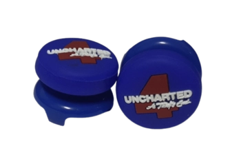 Uncharted 4 Analog Freek and Grips for PS5 and PS4 - Blue