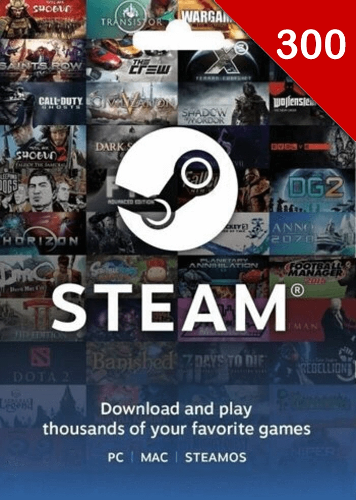 Steam Gift Card 300 LIRA Steam Key - TURKEY  for sale in Egypt from Games2Egypt