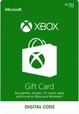 Xbox Live Gift Card 70 BRL Key BRAZIL (76119)