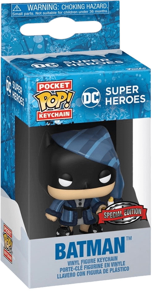 Pocket Funko Pop Keychain! DC: Heroes: Batman in Bajemas (Exclusive Edition)  for sale in Egypt from Games2Egypt