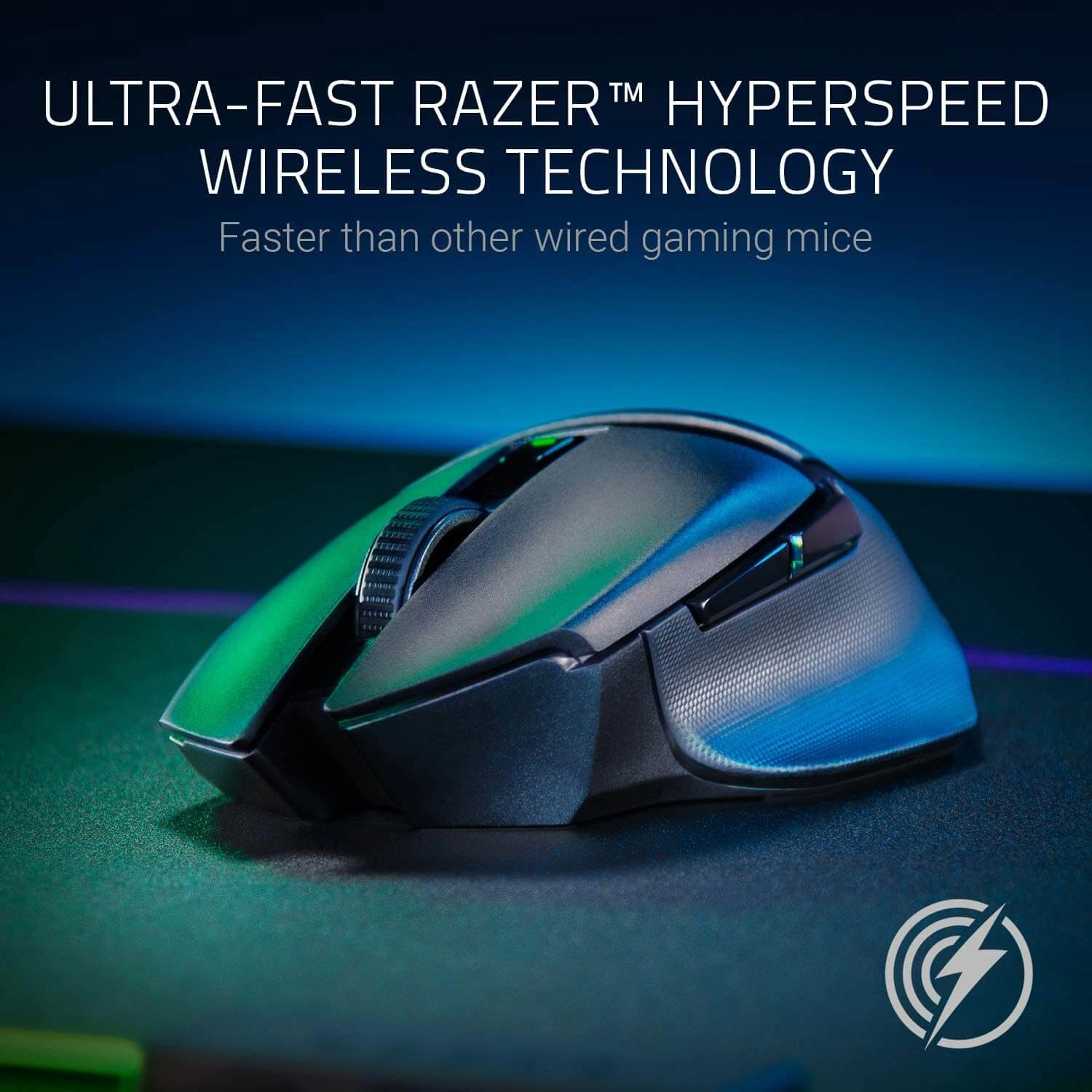 Razer Basilisk X HyperSpeed Wireless Gaming Mouse   for sale in Egypt from Games2Egypt