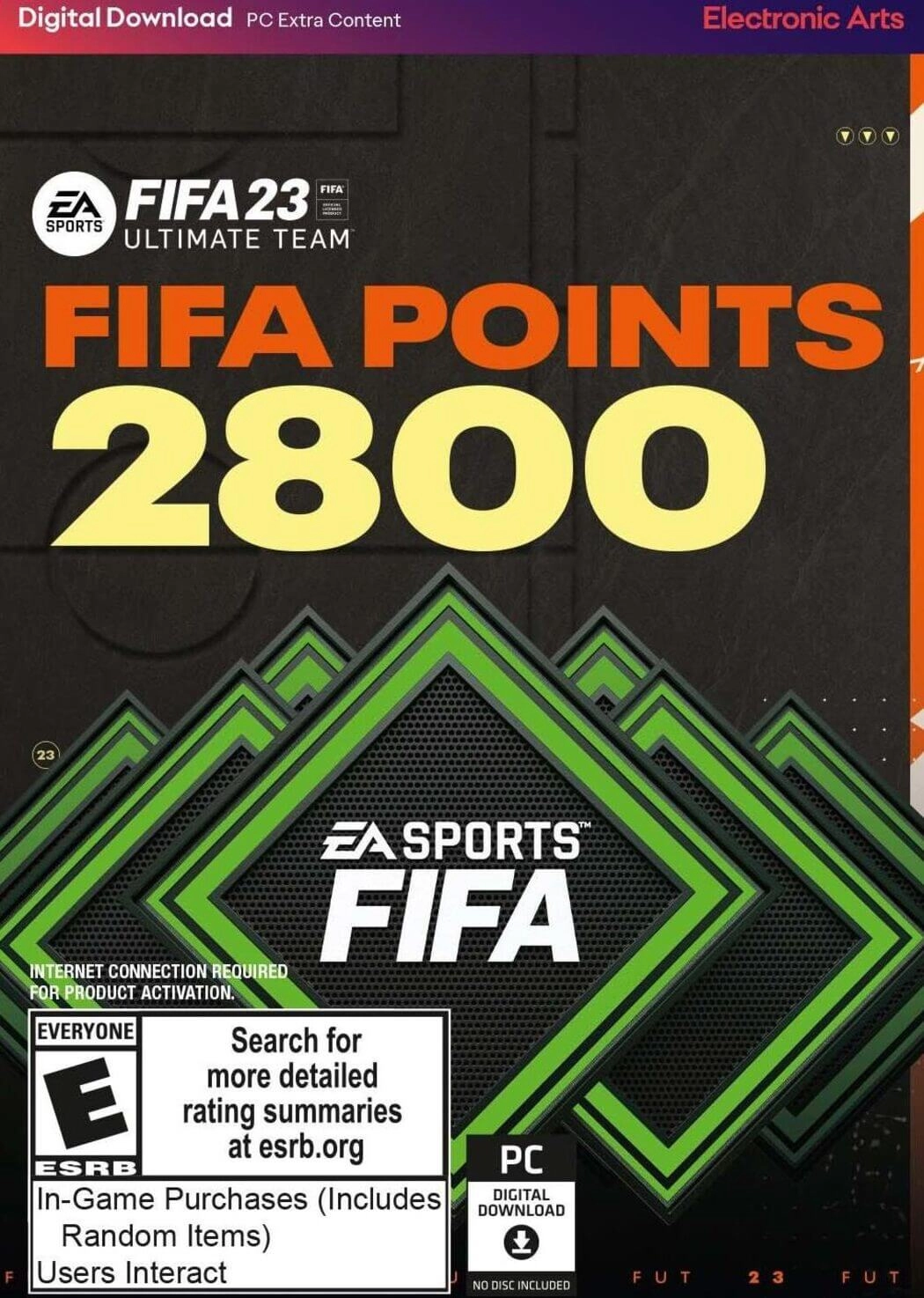 FIFA 23: 2800 FUT Points (PC) Origin Key Global  for sale in Egypt from Games2Egypt