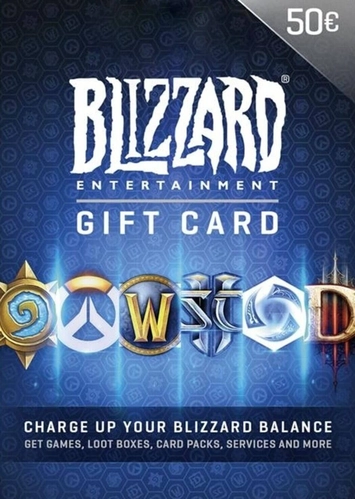 Blizzard Gift Card 50 EUR Battle.net Key Europe