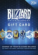 Blizzard Gift Card 20 EUR Battle.net Key Europe
