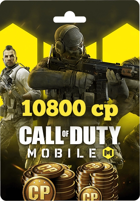 Call Of Duty Mobile CP - 10800 Points (Global)  for sale in Egypt from Games2Egypt