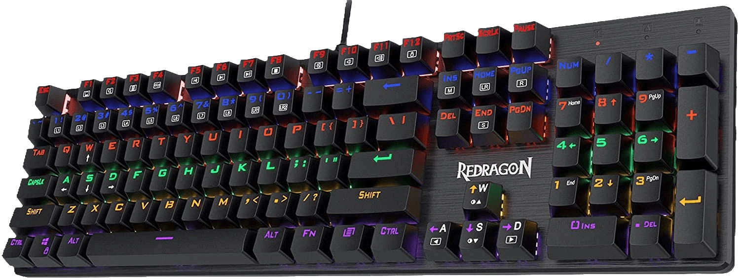 Redragon K608 Valheim Rainbow Gaming Keyboard with Brown Switch  for sale in Egypt from Games2Egypt