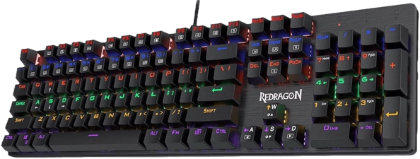 Redragon K608 Valheim Rainbow Gaming Keyboard with Brown Switch -  for sale in Egypt from Games2Egypt