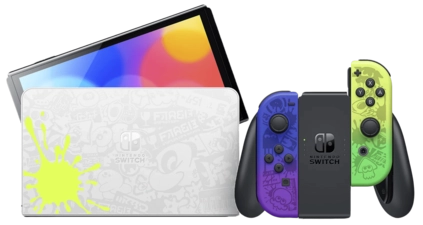 Nintendo Switch OLED Console Splatoon Edition -  for sale in Egypt from Games2Egypt