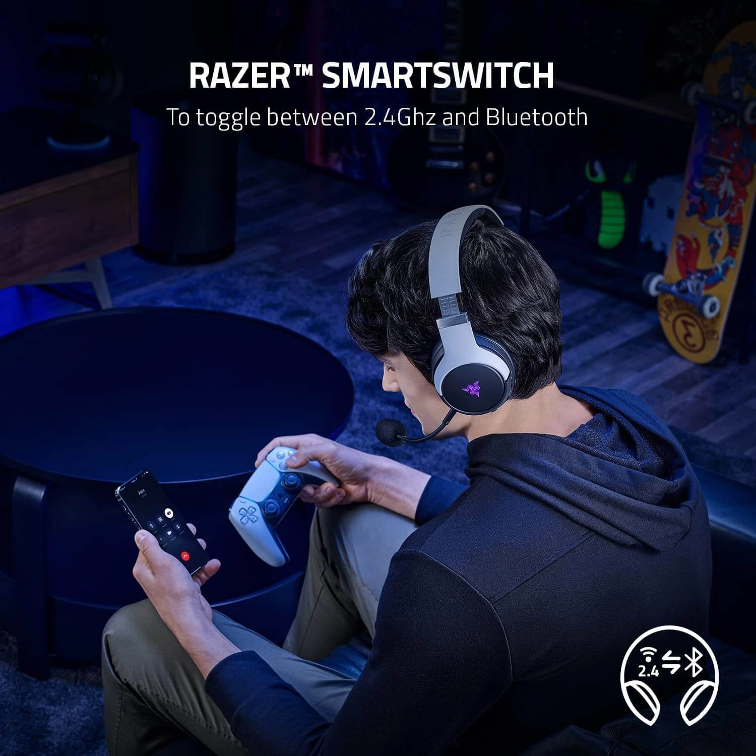  Razer Kaira X Wired Gaming Headphone for PlayStation - White   for sale in Egypt from Games2Egypt