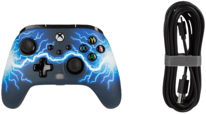 PowerA Enhanced Wired Controller for Xbox - Arc Lightning  for sale in Egypt from Games2Egypt