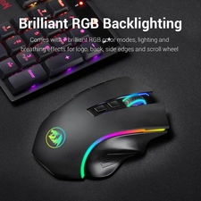 Redragon M602-KS Griffin RGB Wireless & Wired Gaming Mouse - Black  for sale in Egypt from Games2Egypt