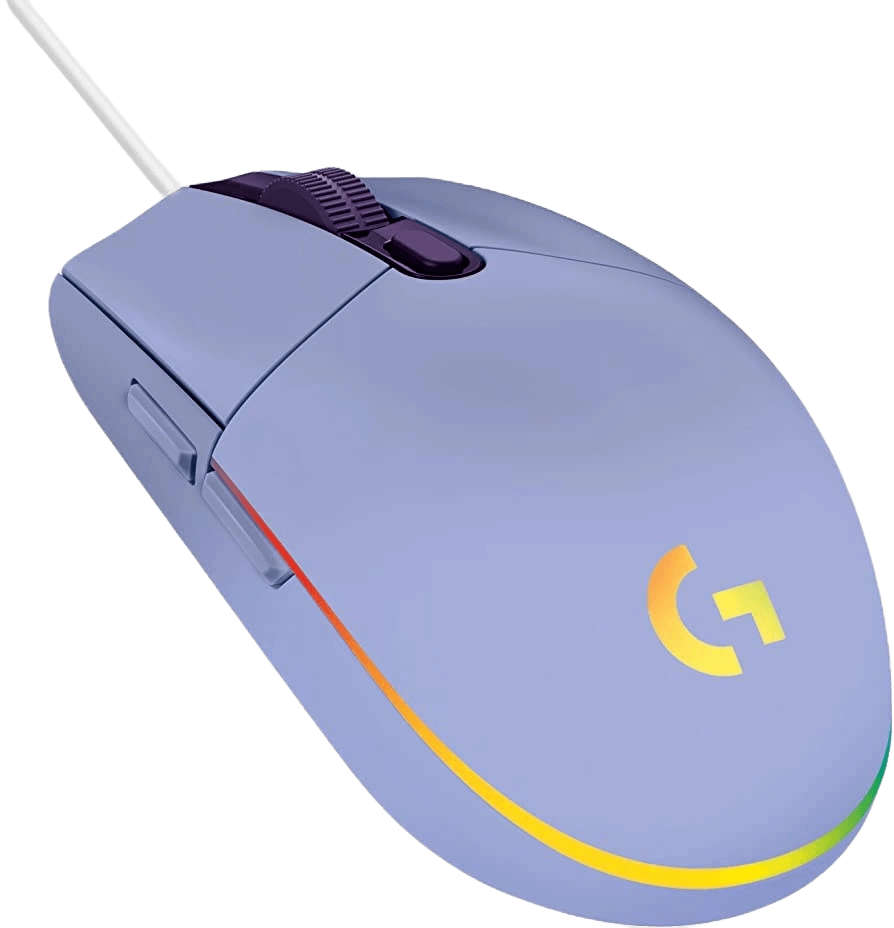 Logitech G203 Wired Gaming Mouse - Purple (Lilac)  for sale in Egypt from Games2Egypt