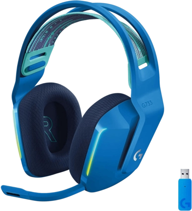 Logitech G733 LIGHTSPEED Wireless RGB Gaming Headset - Blue