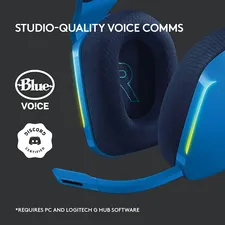 Logitech G733 LIGHTSPEED Wireless RGB Gaming Headset - Blue