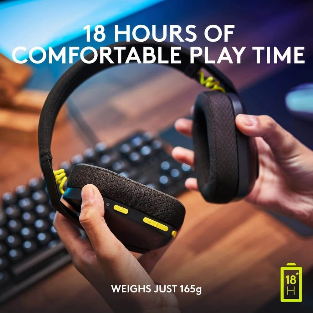 Logitech G435 Wireless Gaming Headset - Black  for sale in Egypt from Games2Egypt