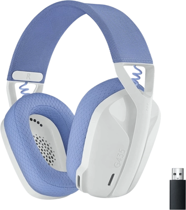 Logitech G435 Wireless Gaming Headset - White