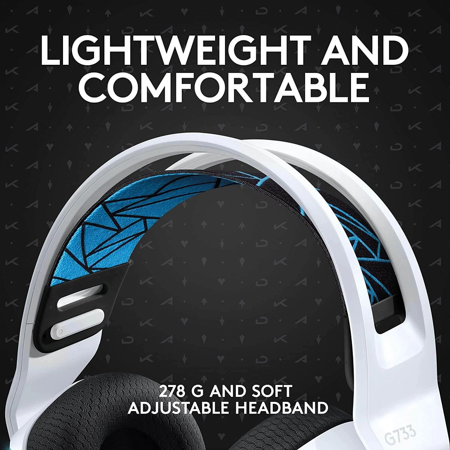 Logitech G733 K/Da (LOL) Lightspeed Wireless Gaming Headphone  for sale in Egypt from Games2Egypt