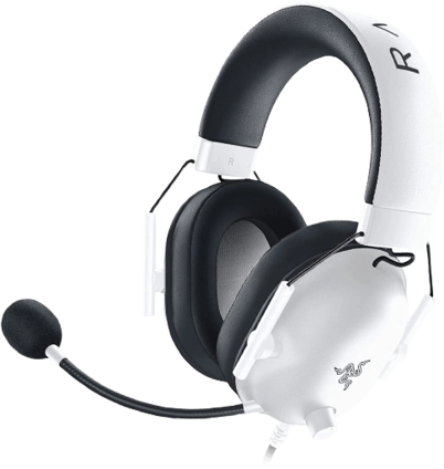 Razer BlackShark V2 X Wired Gaming Headphone - White