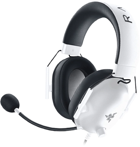 Razer BlackShark V2 X Wired Gaming Headphone - White