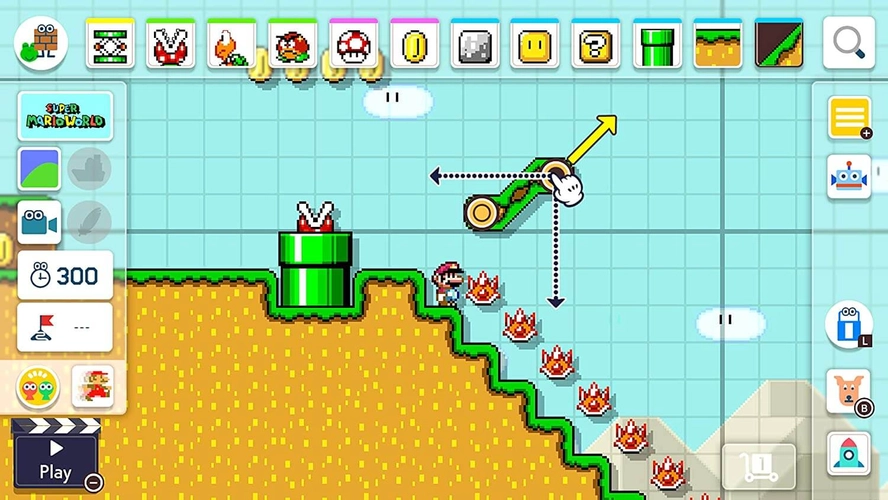 Used super mario store maker 2