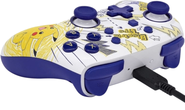 PowerA Switch Nano Enhanced Wireless Controller -  Pokemon: Pikachu School Days  for sale in Egypt from Games2Egypt