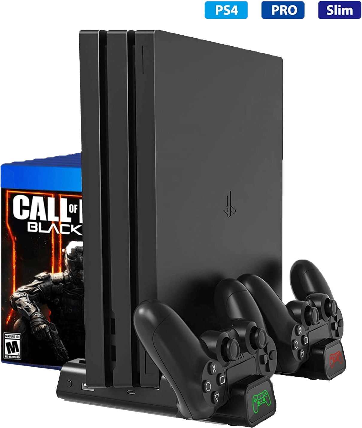 PS4 Multi-functional Cooling Stand Slim / Pro - Open Sealed   for sale in Egypt from Games2Egypt